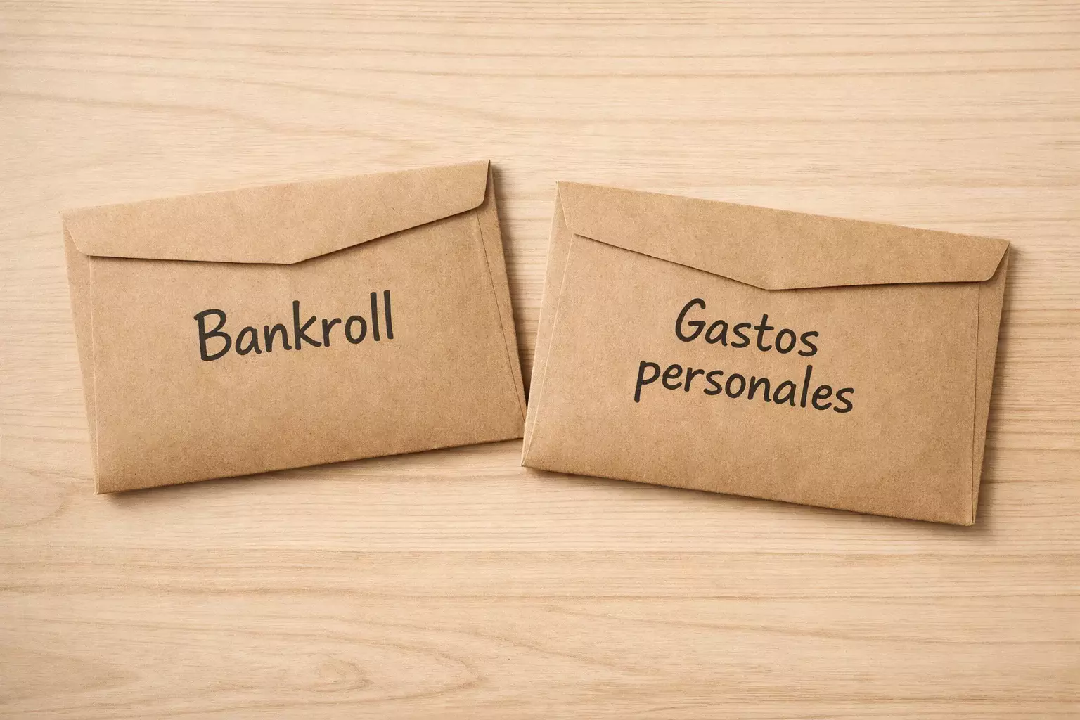 Separación del bankroll del capital personal