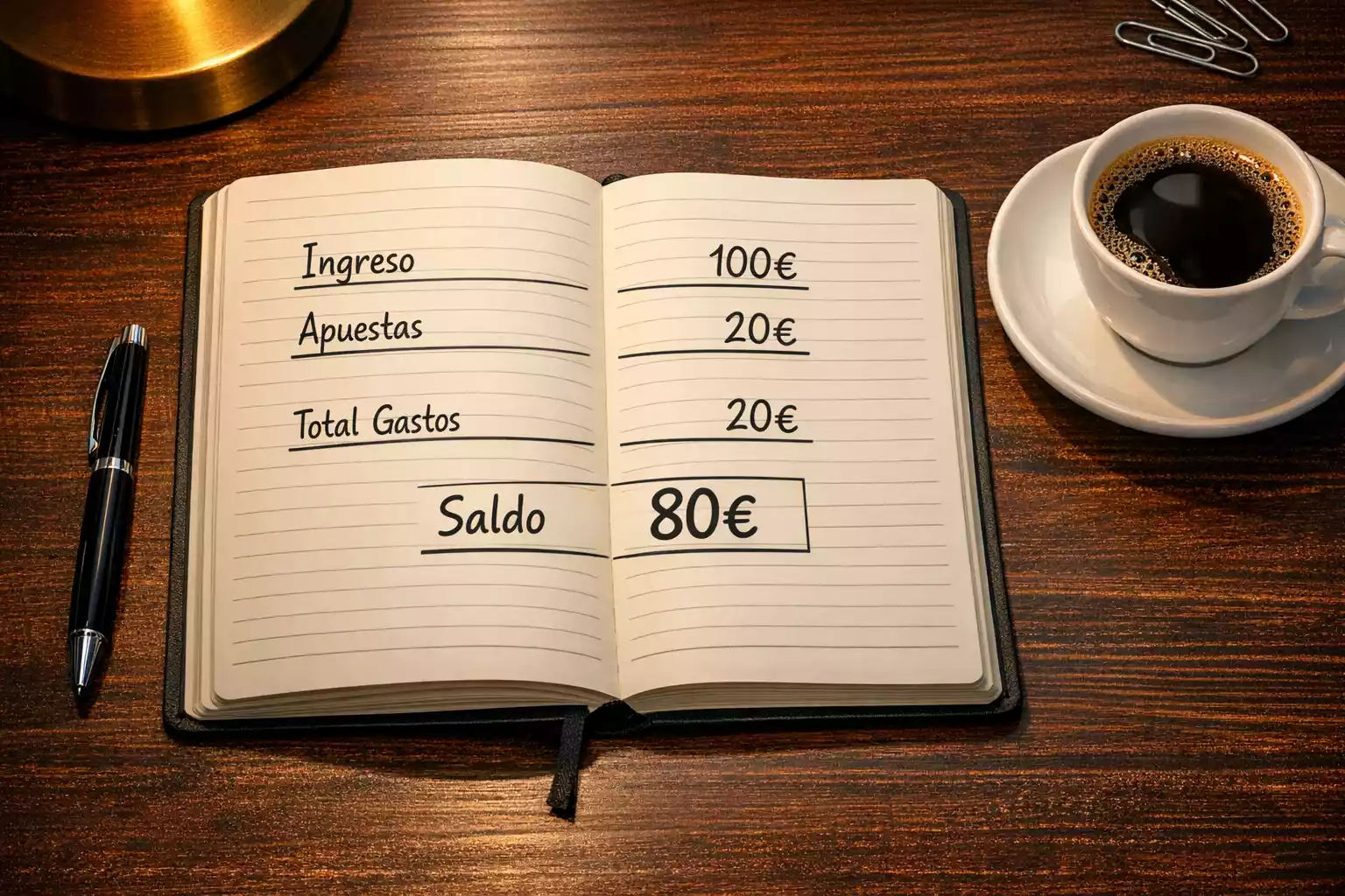 Planificación del presupuesto para apuestas